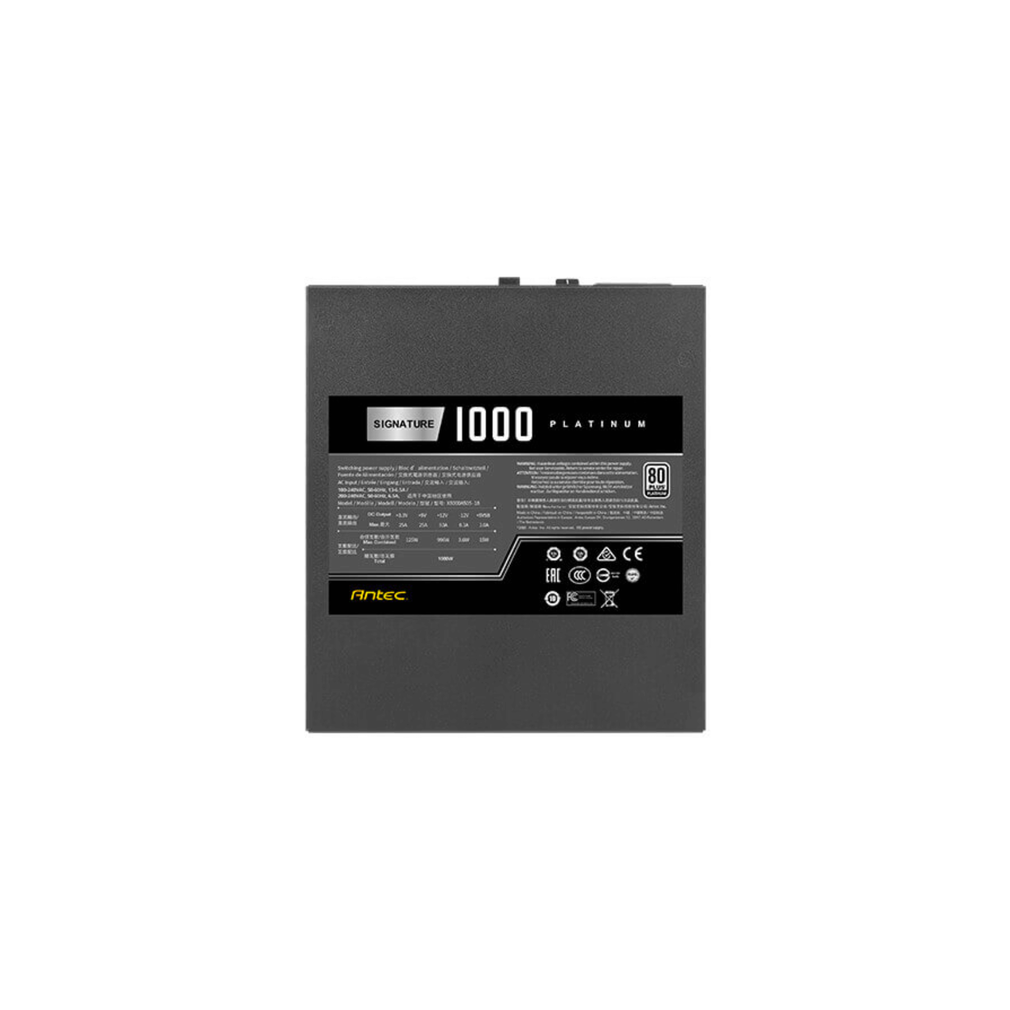Antec Signature 1000W 80+ Platinum Full Modular PSU (X8000A505-18)