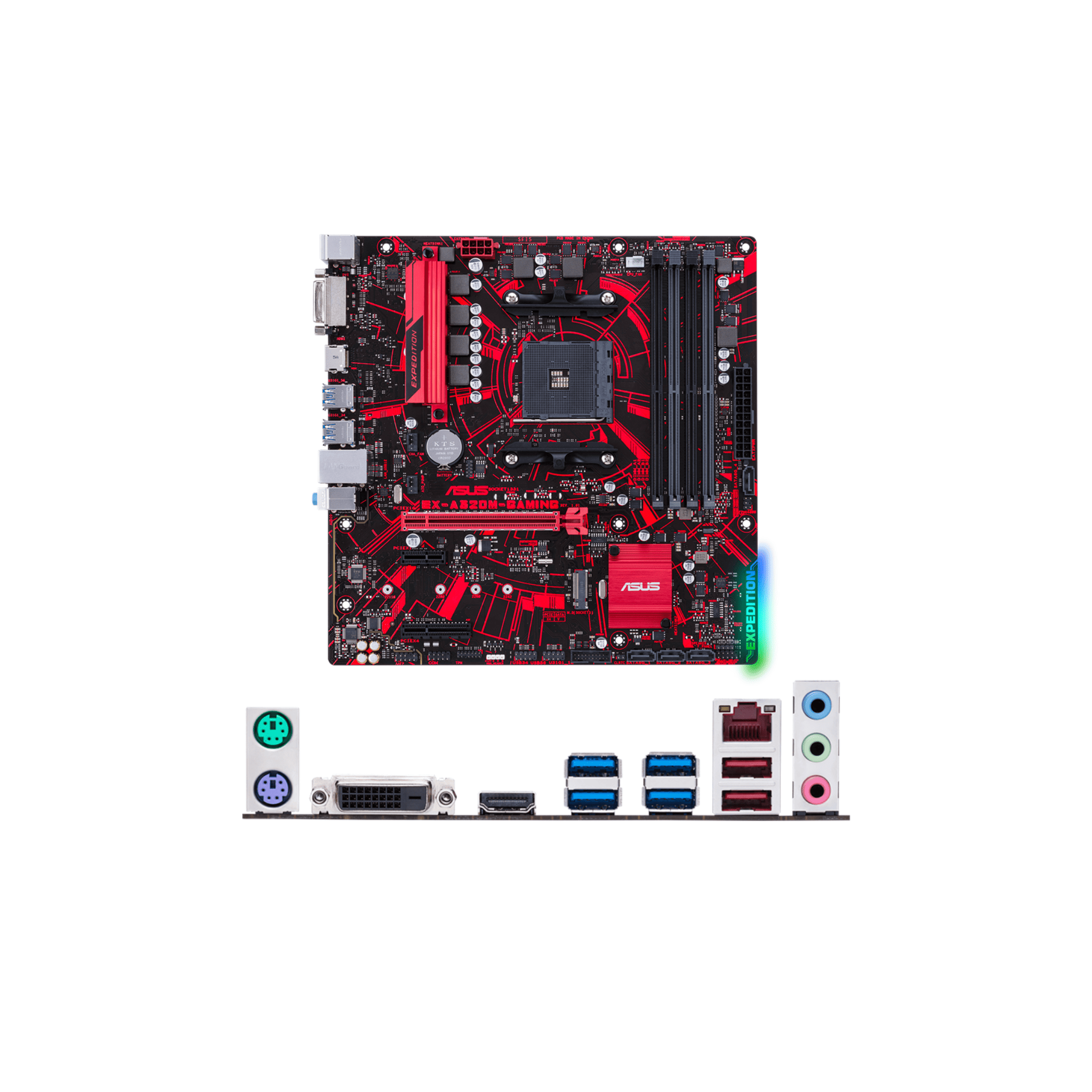 Asus EX A320M Gaming AM4 mATX Motherboard