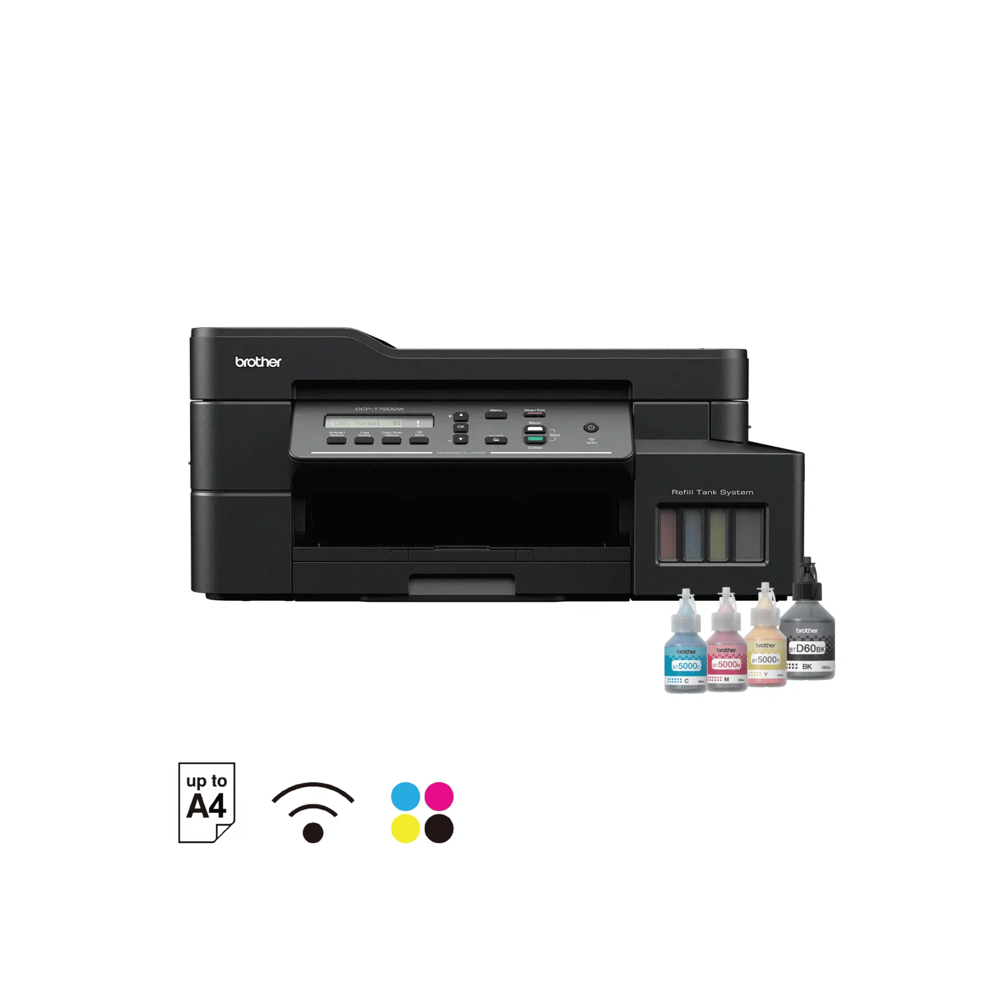 Brother DCP-T720DW All-in-One Ink Tank Printer