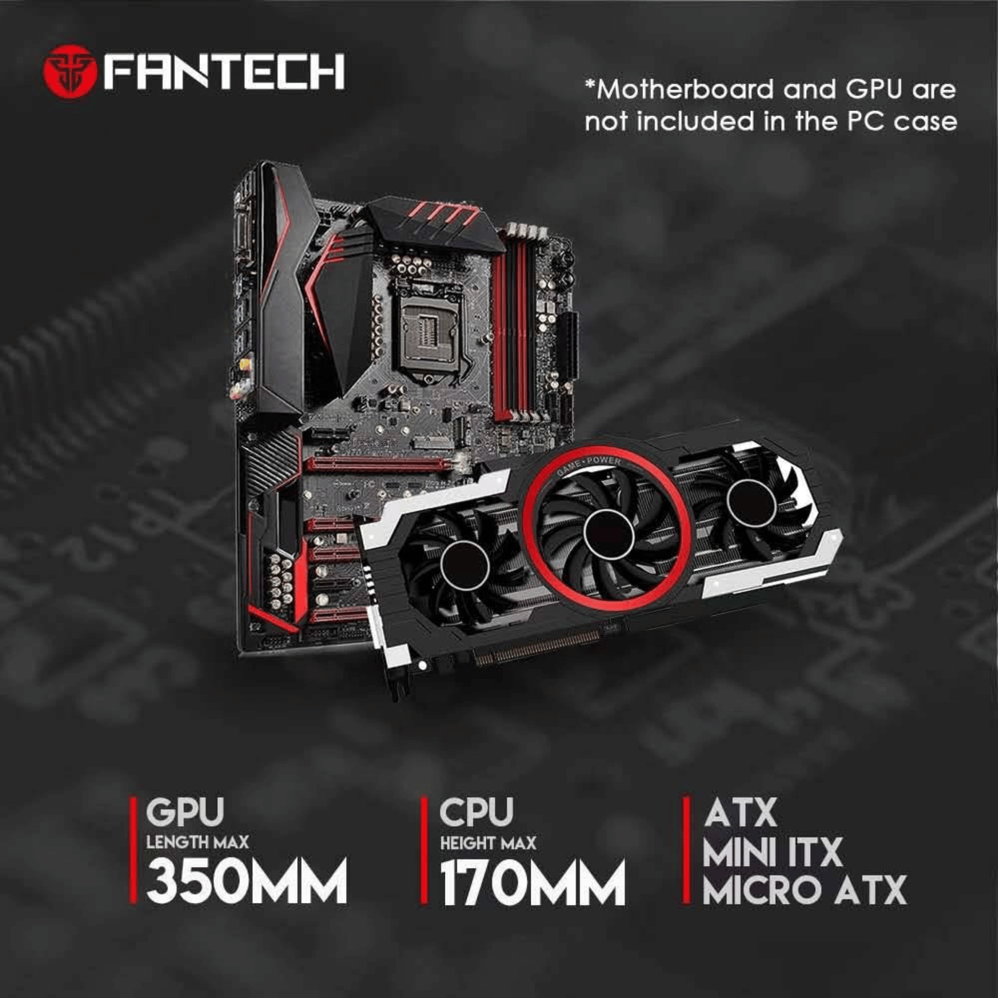 Fantech Cobalt CGX7 Mid Tower Case