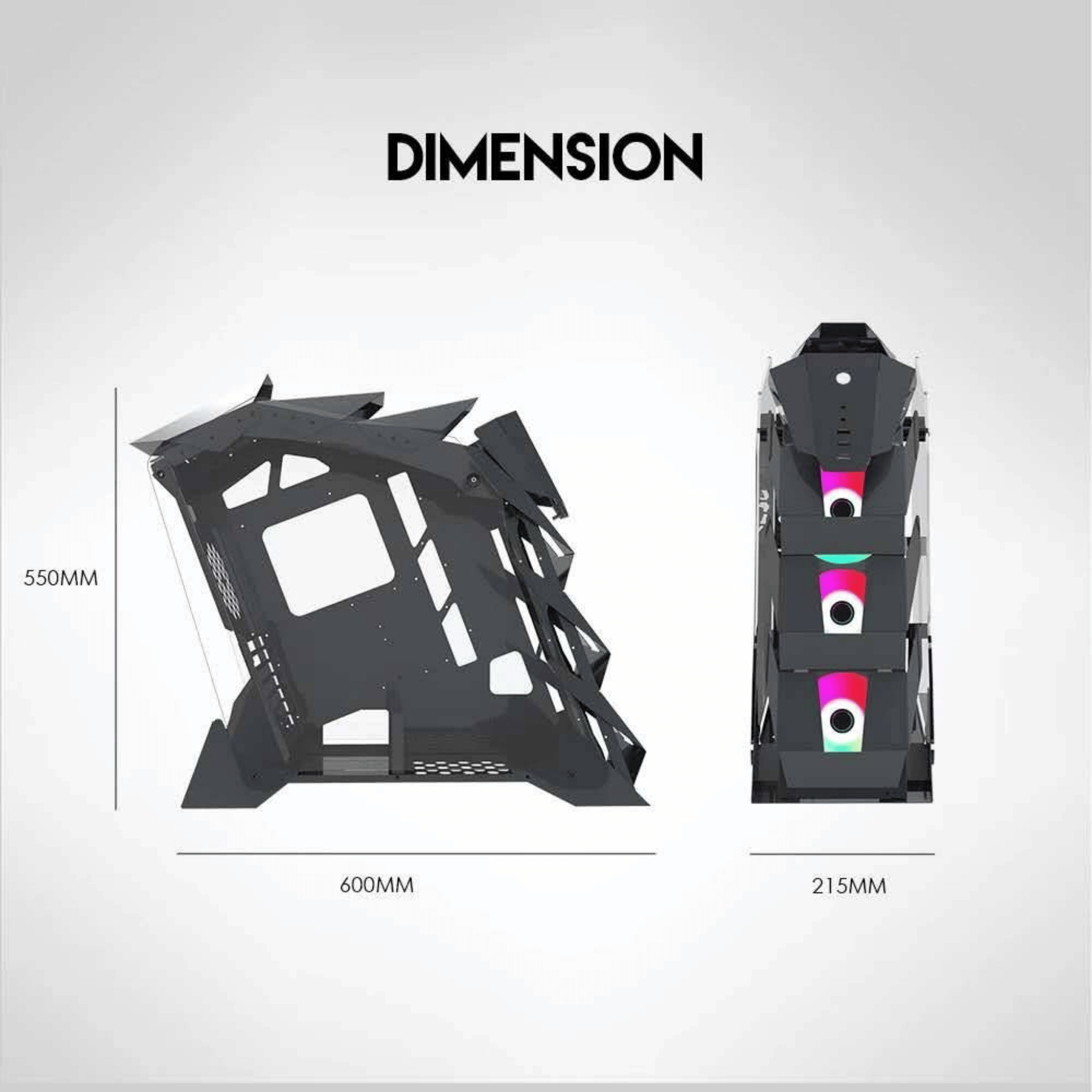 Fantech Cobalt CGX7 Mid Tower Case