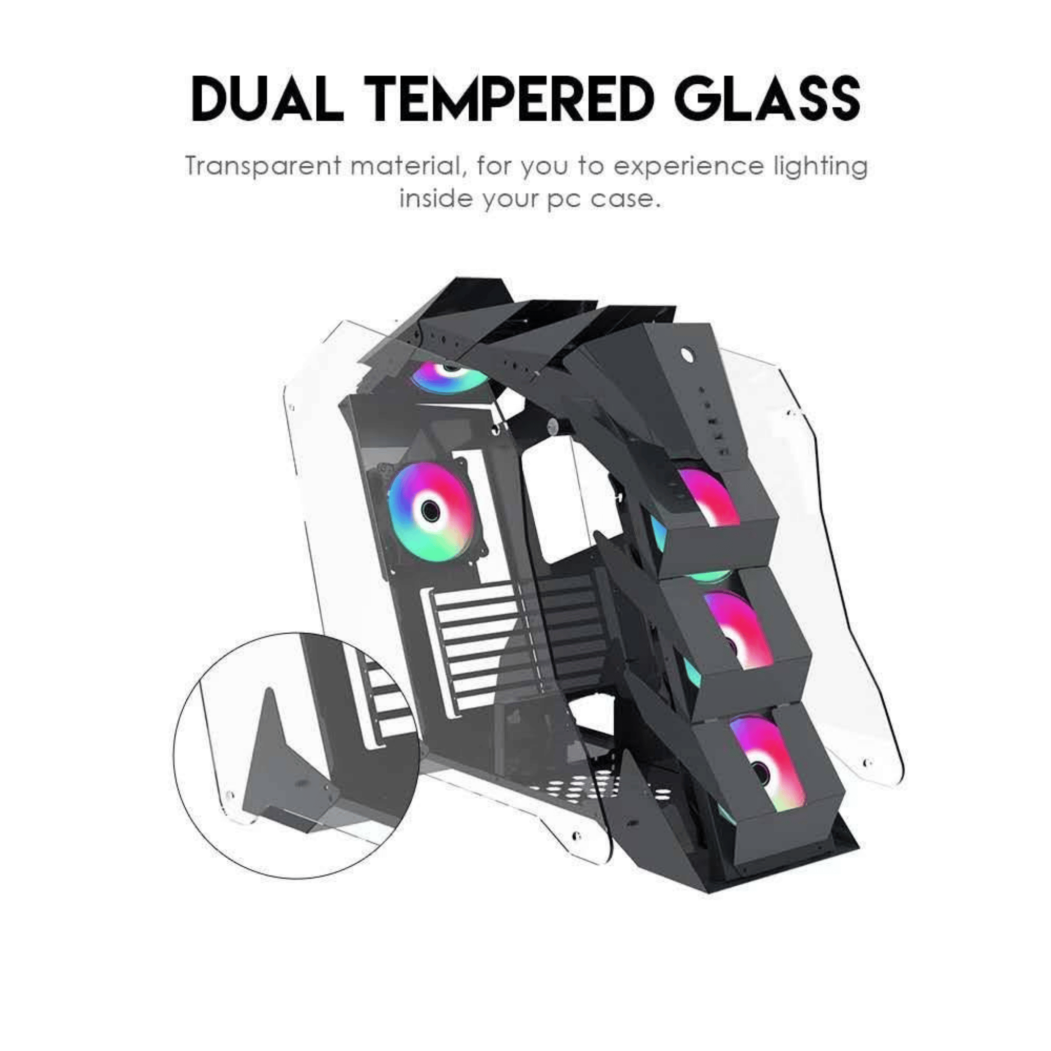 Fantech Cobalt CGX7 Mid Tower Case