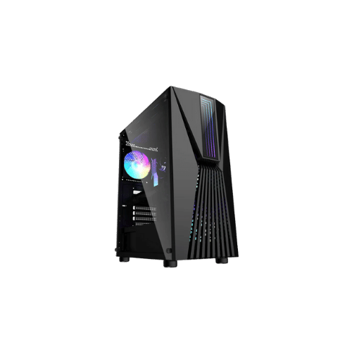 Frontier Trendsonic Vesta ATX Tempered Case (Black, White)