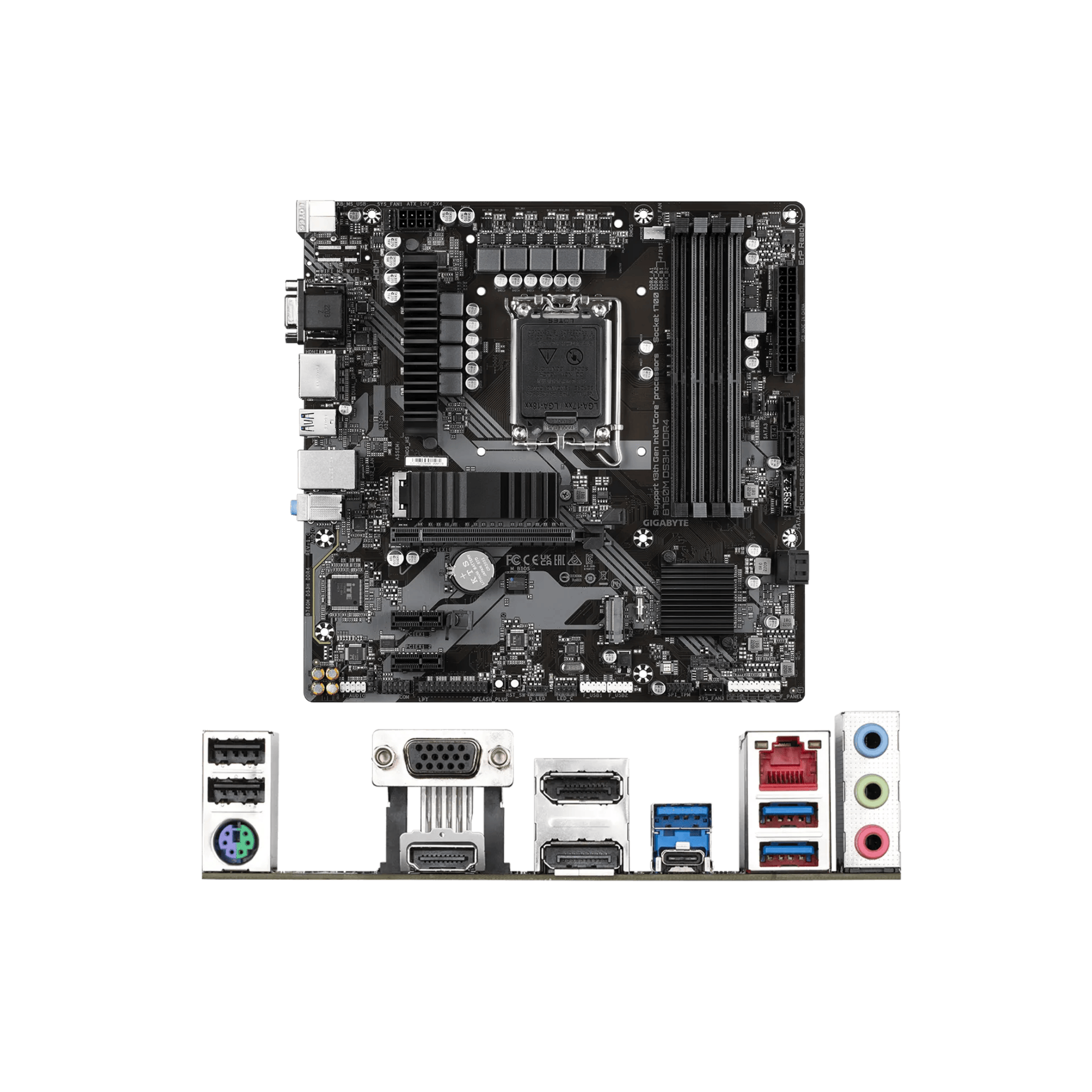 Gigabyte B760M DS3H DDR4 LGA1700 mATX Motherboard
