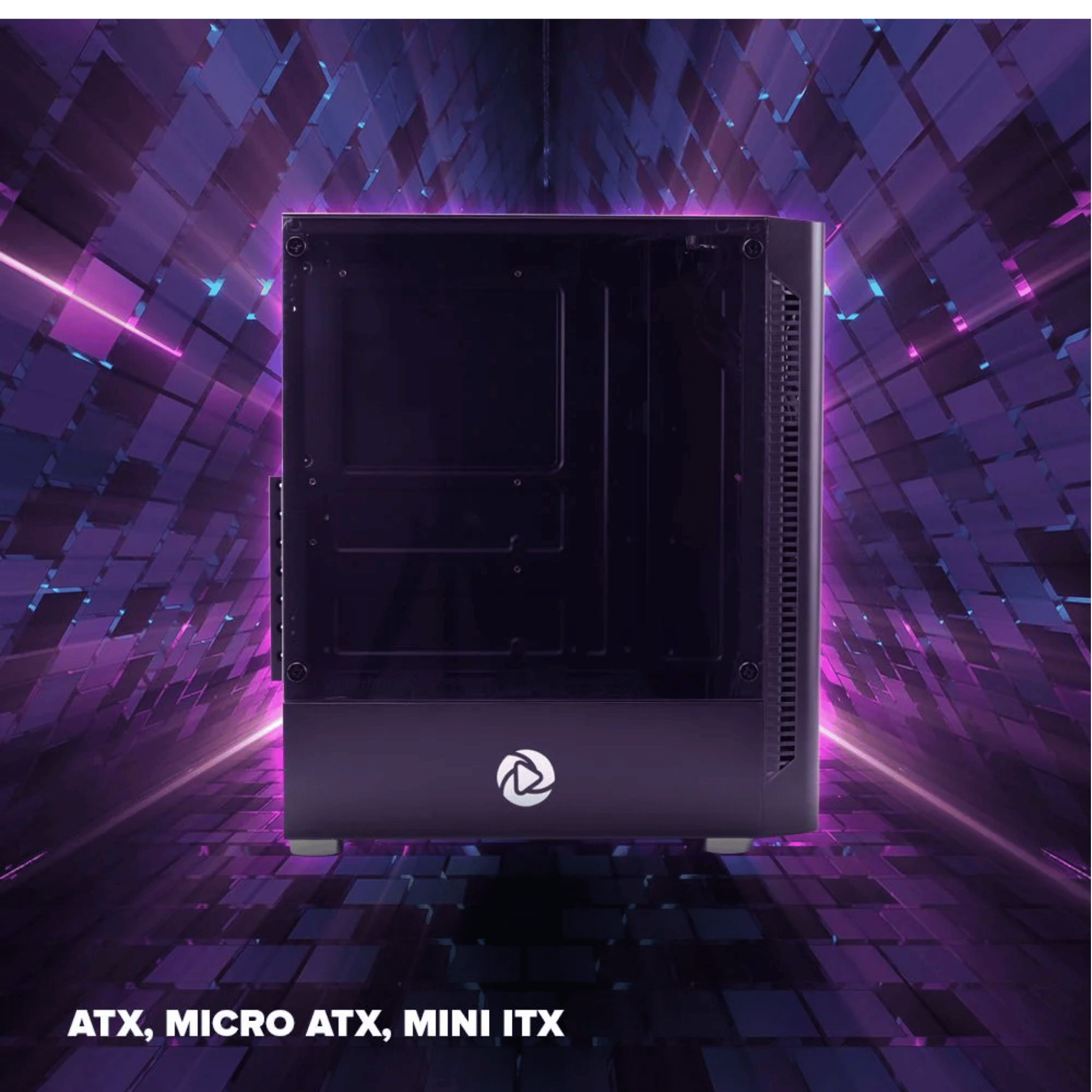 Inplay Meteor M03 Mid Tower Tempered Glass Gaming Case