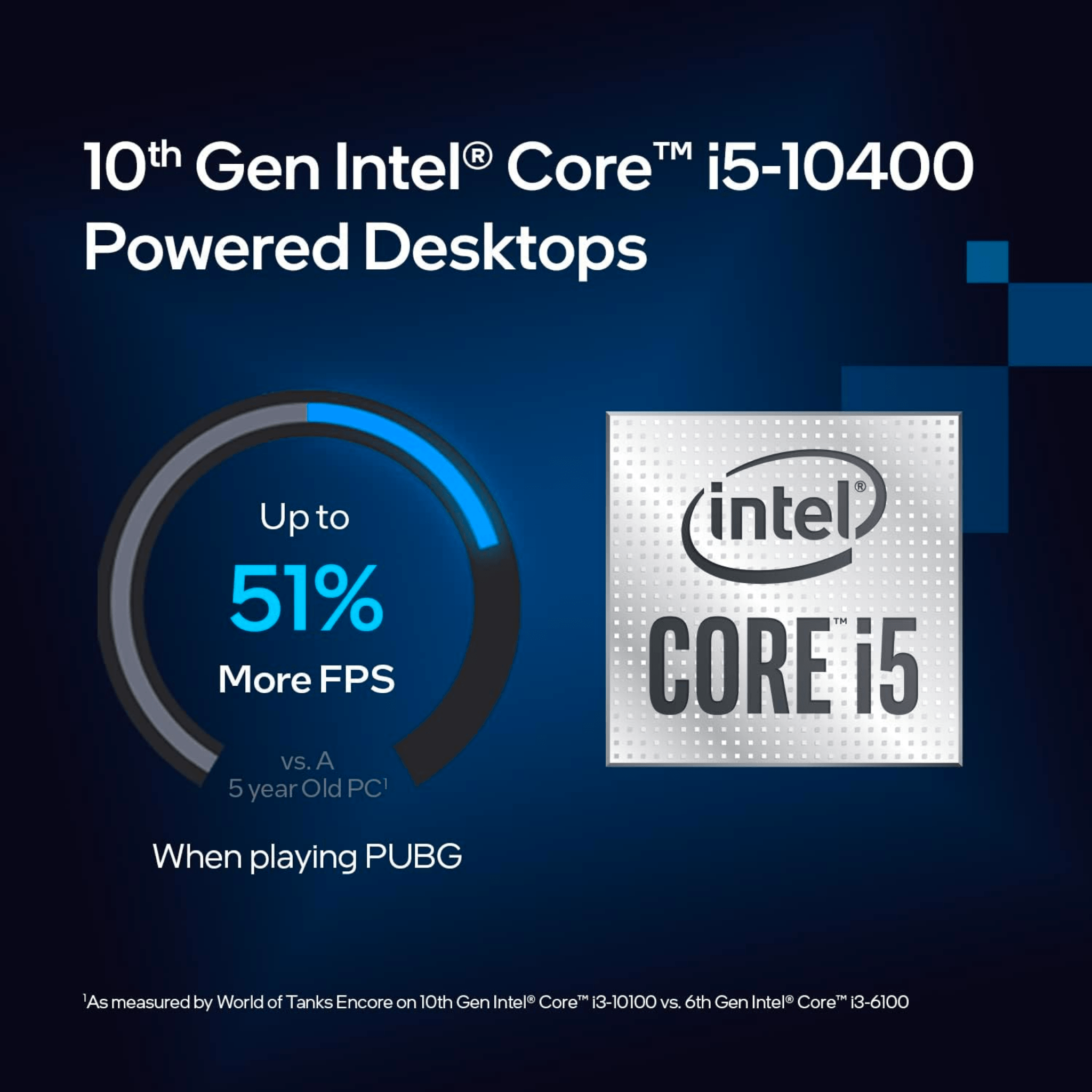Intel i5-10400 6 Core 12 Thread/ 4.30GHz Max/ 2.90GHz Base/ 12mb/ LGA 1200