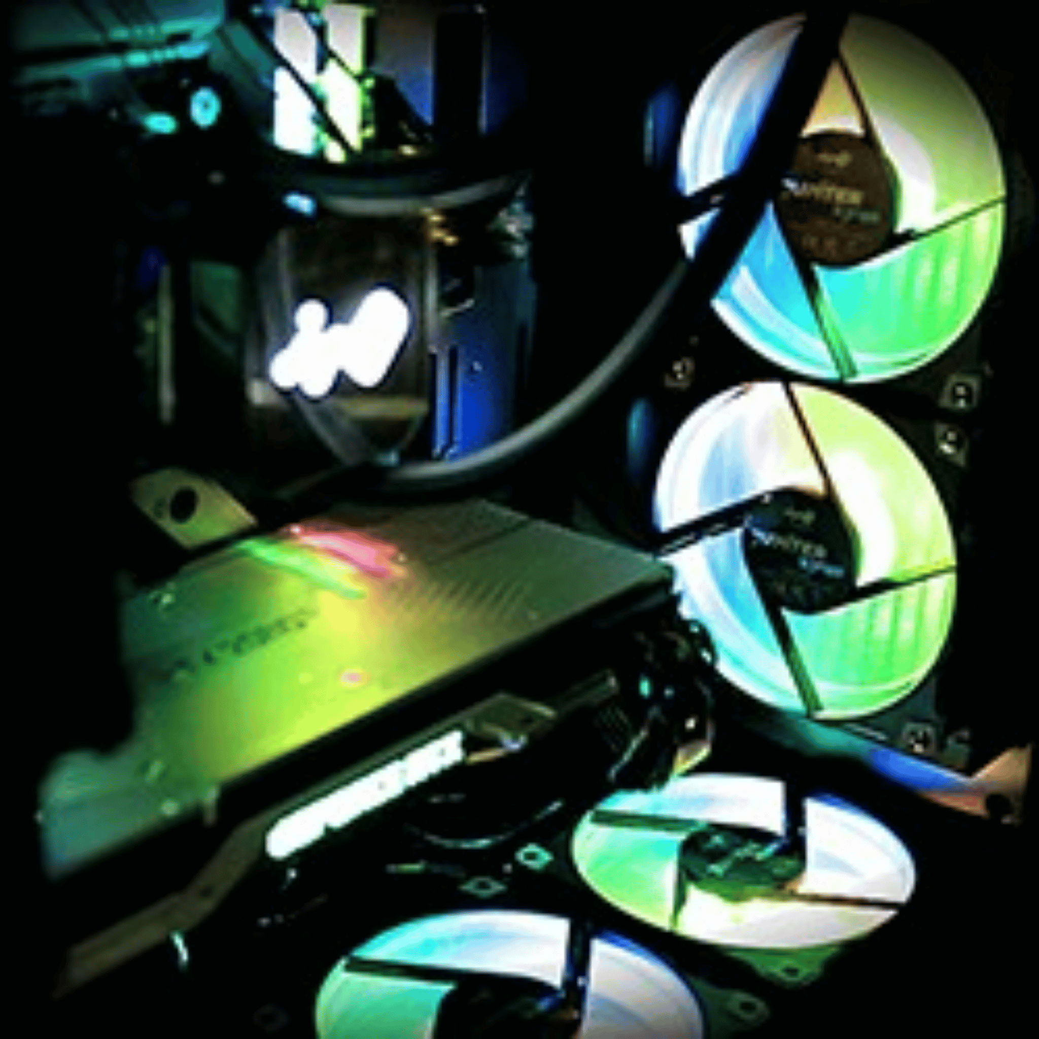 Inwin SR24 All-in-one Twin Turbines 240mm Liquid CPU Cooler (IW-LC-SR24)