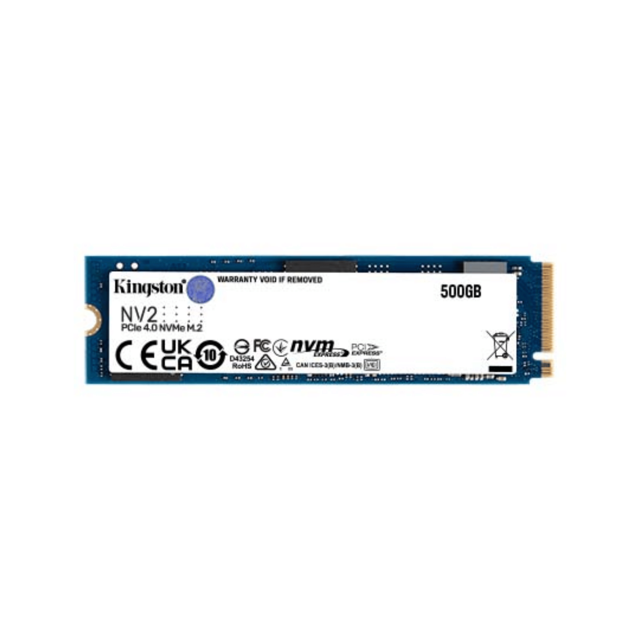 Kingston NV2 500gb PCIe 4.0 NVMe m.2 SSD