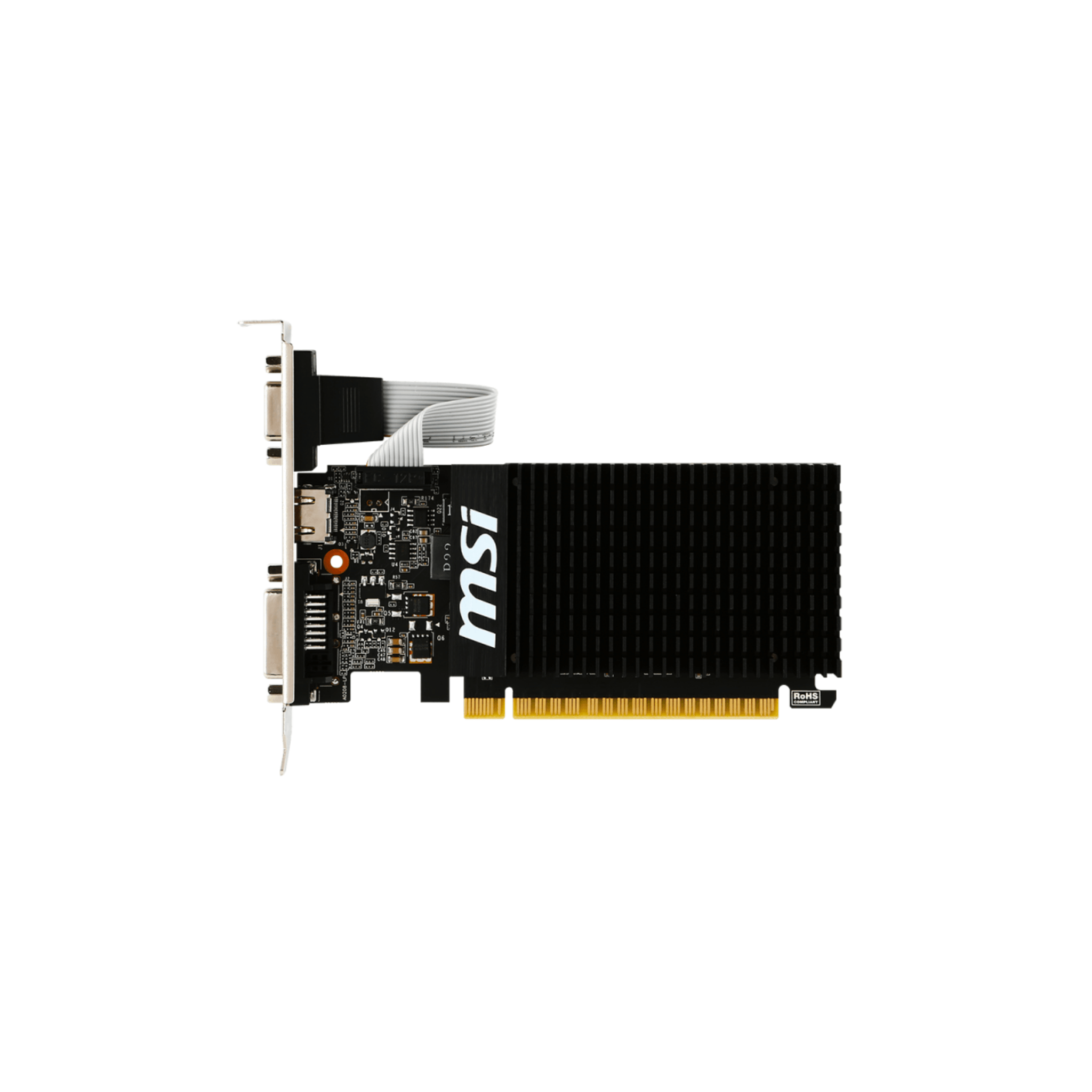MSI GT 710 DDR3 2gb Graphics Card GT 710 2GD3H LP