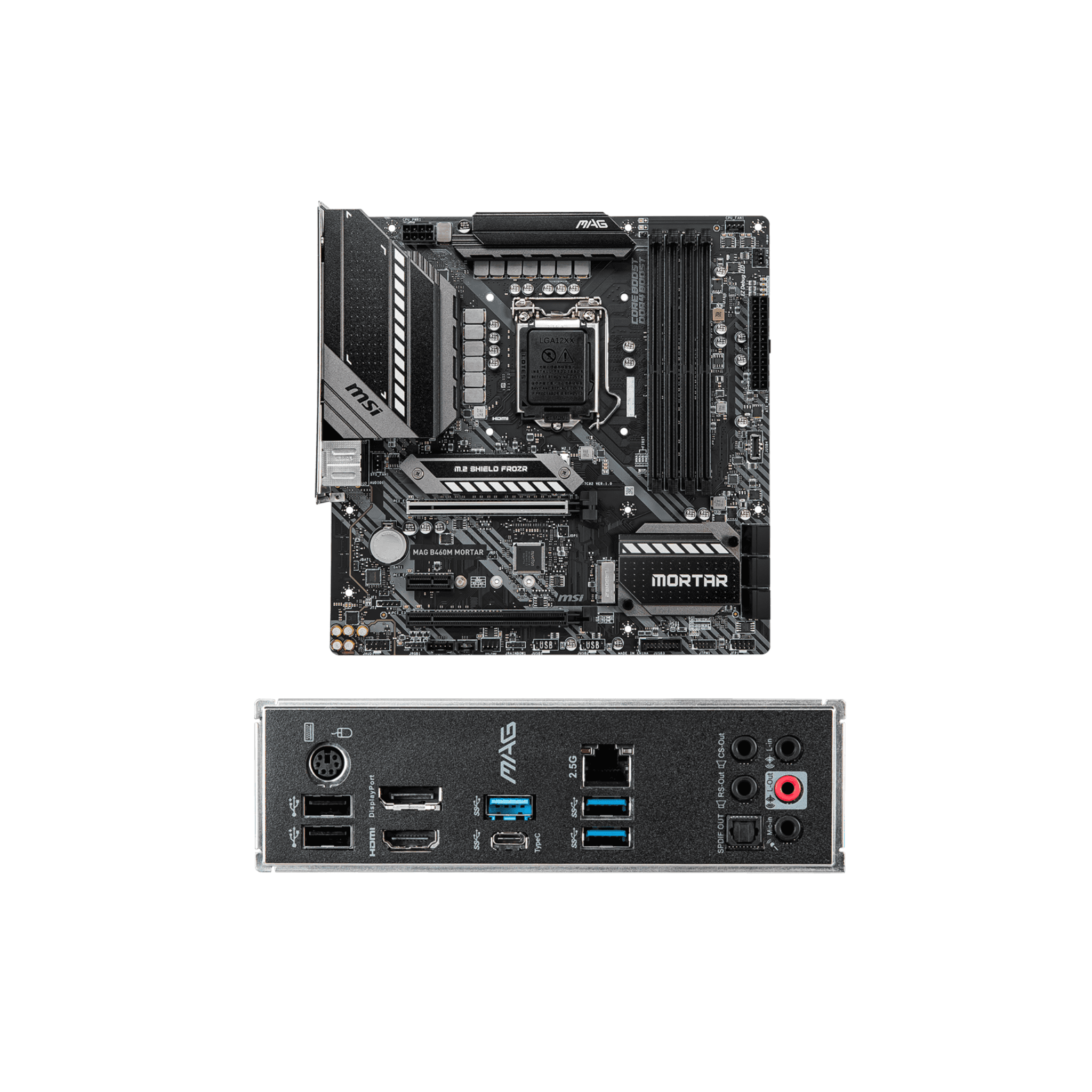 MSI MAG B460M Mortar LGA1200 mATX Motherboard