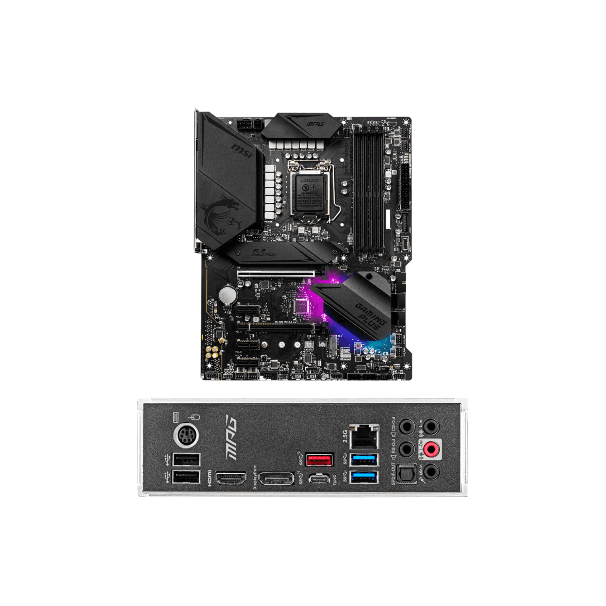 MSI MPG Z490 Gaming Plus LGA1200 ATX Motherboard