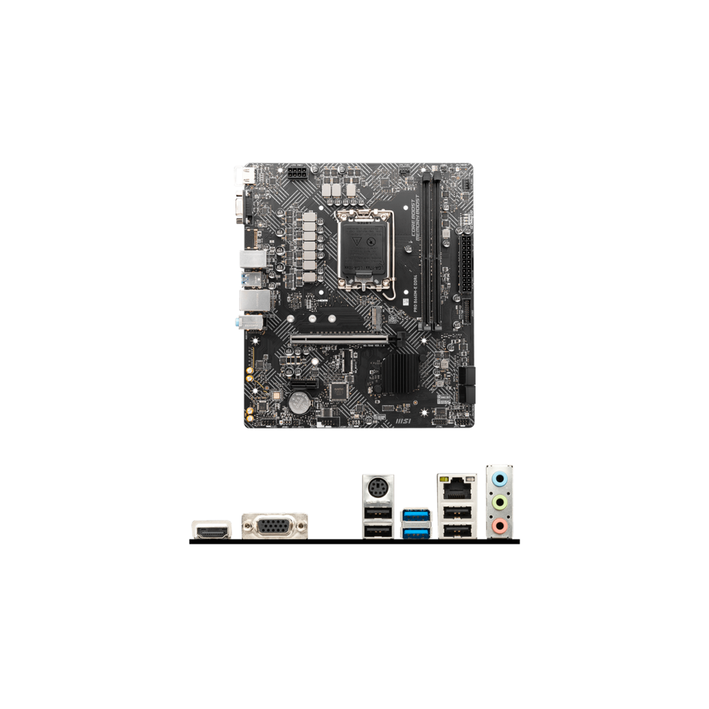 MSI Pro B660M-E DDR4 LGA1700 mATX Motherboard