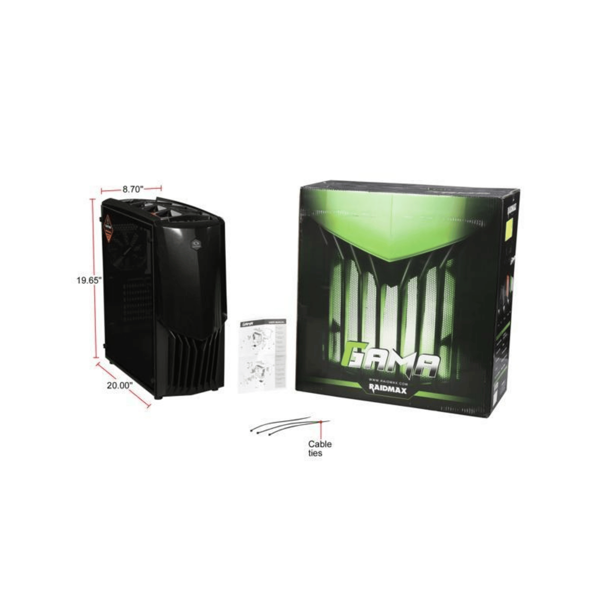 Raidmax Gama A18TB ATX Mid Tower Case