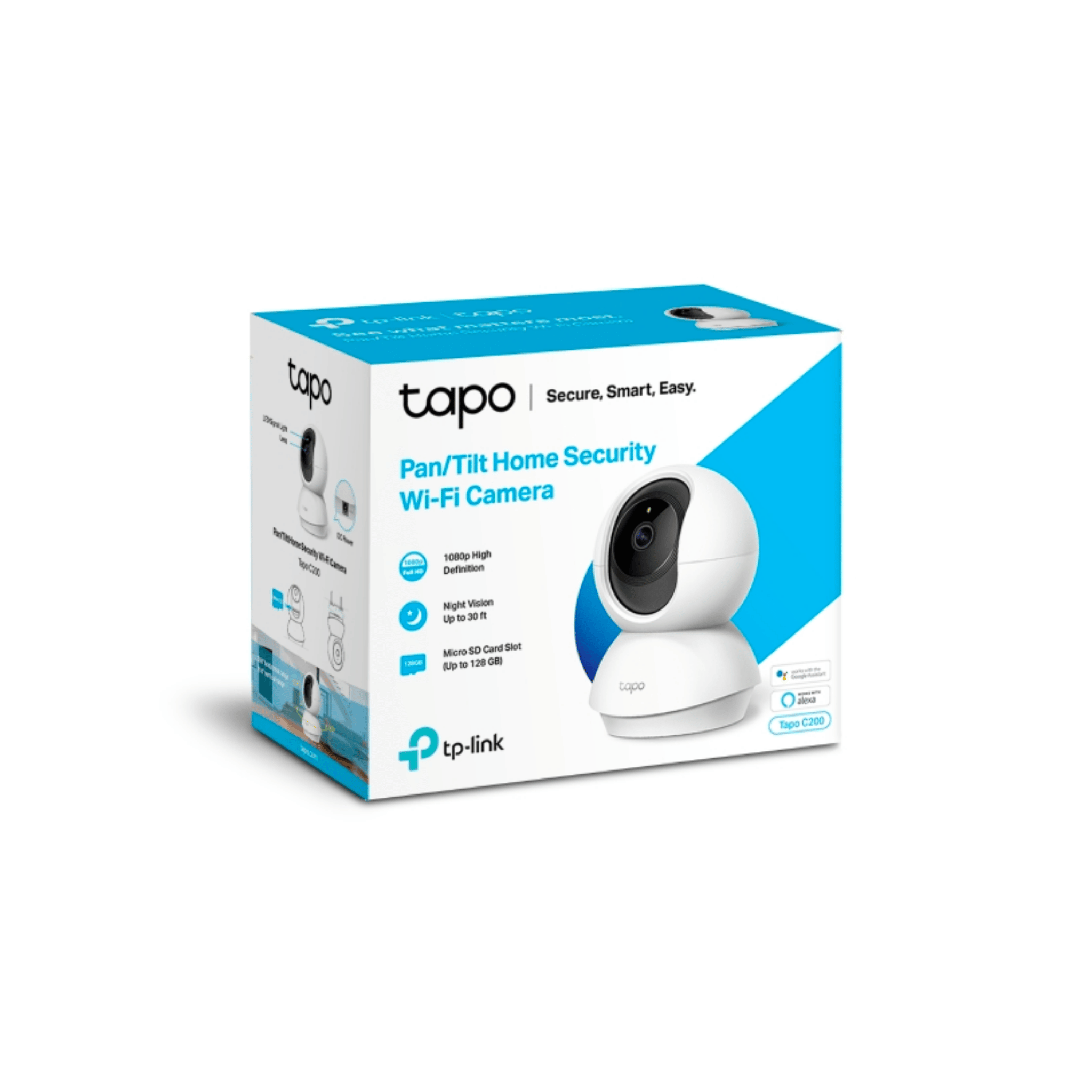 Tp-link Tapo C200 Pan/Tilt Home Security Wifi Camera