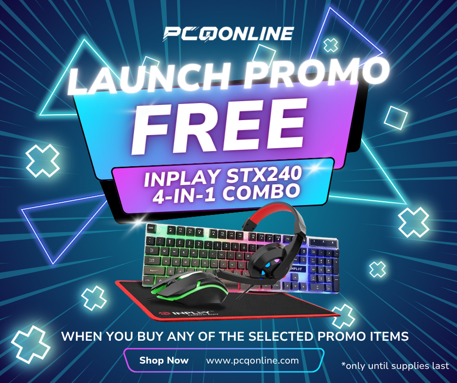 Launch Promo Free Inplay STX240 4-in-1 Combo!