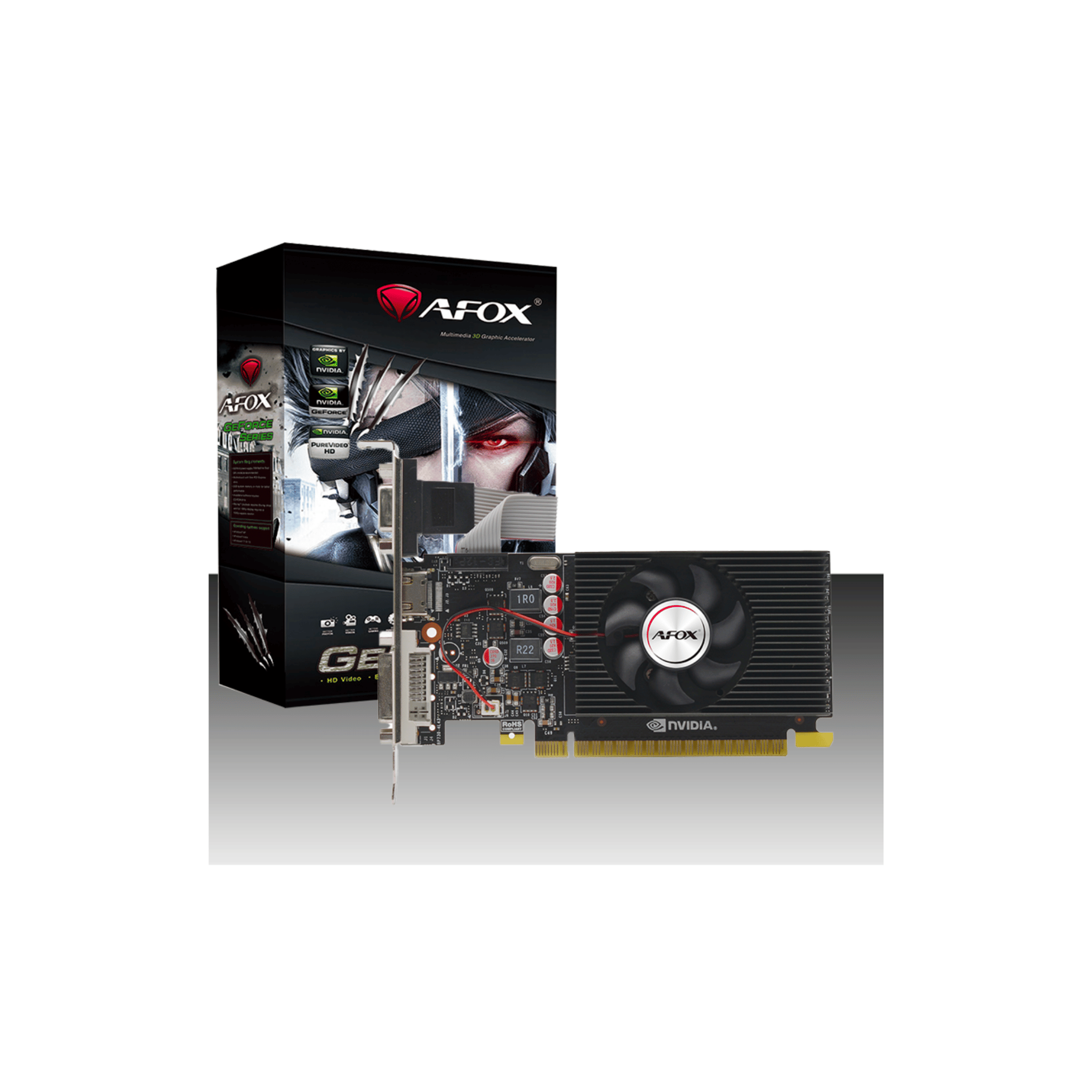 Afox GT 240 DDR3 1gb Graphics Card AF240-1024D3L2-V2