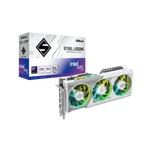 Asrock Intel Arc B580 Steel Legend 12GB OC Graphics Card AR-B580-SL-12GO