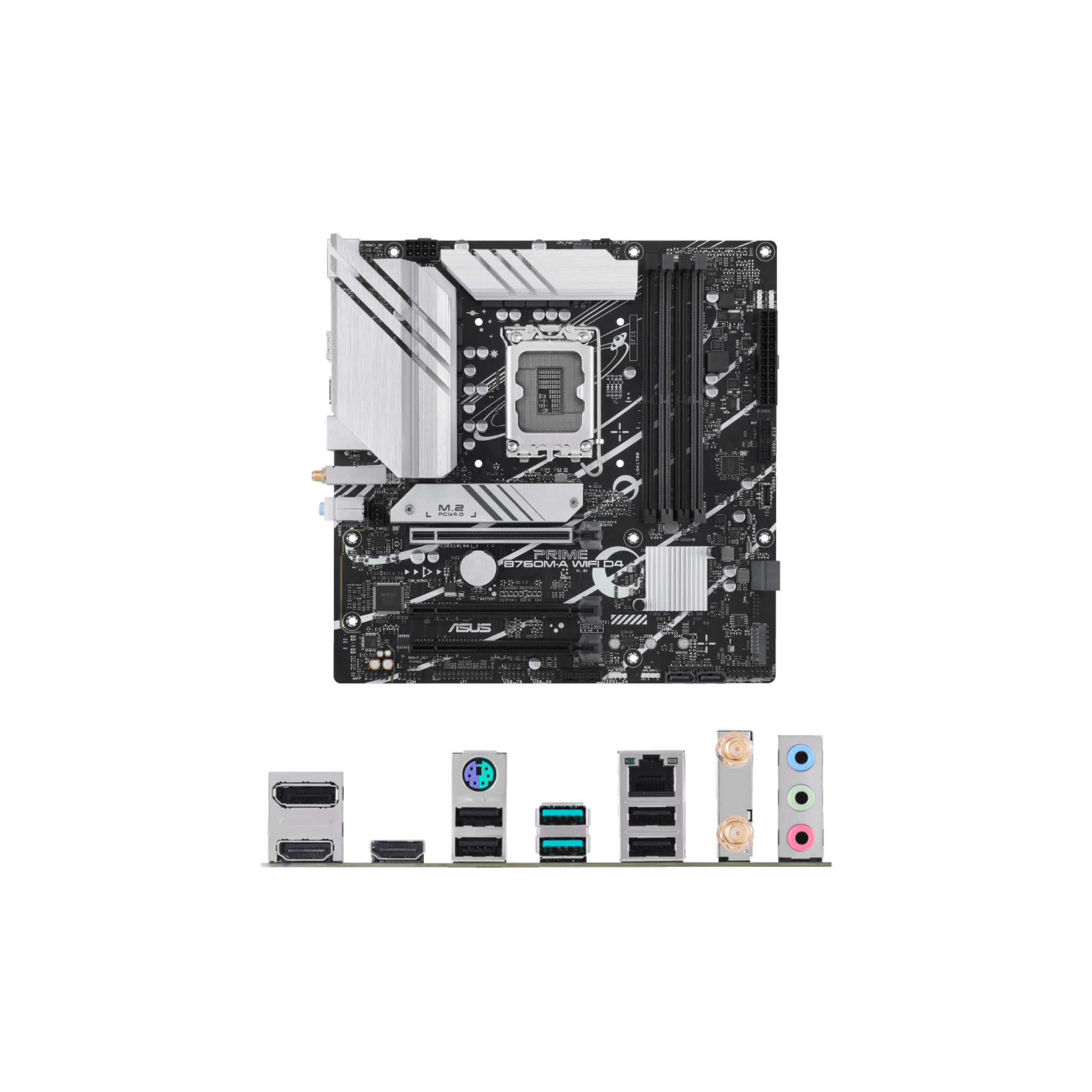 Asus Prime B760M-A Wifi D4 LGA1700 mATX Motherboard