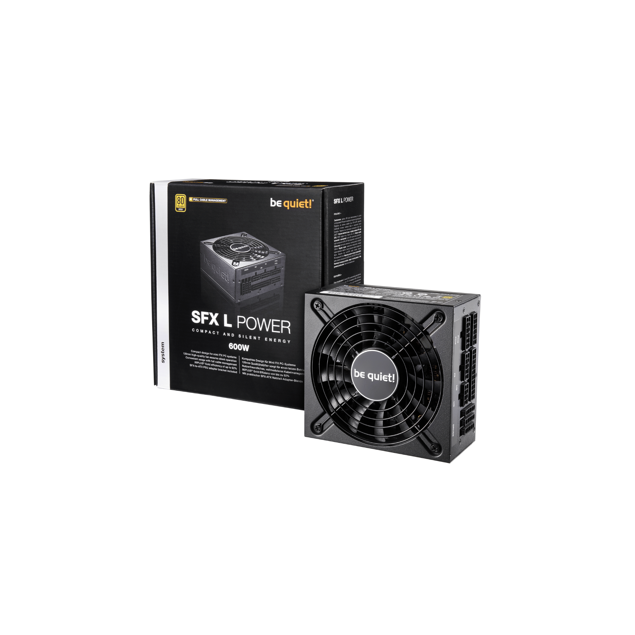 BeQuiet! SFX L Power 600W 80+ Gold PSU