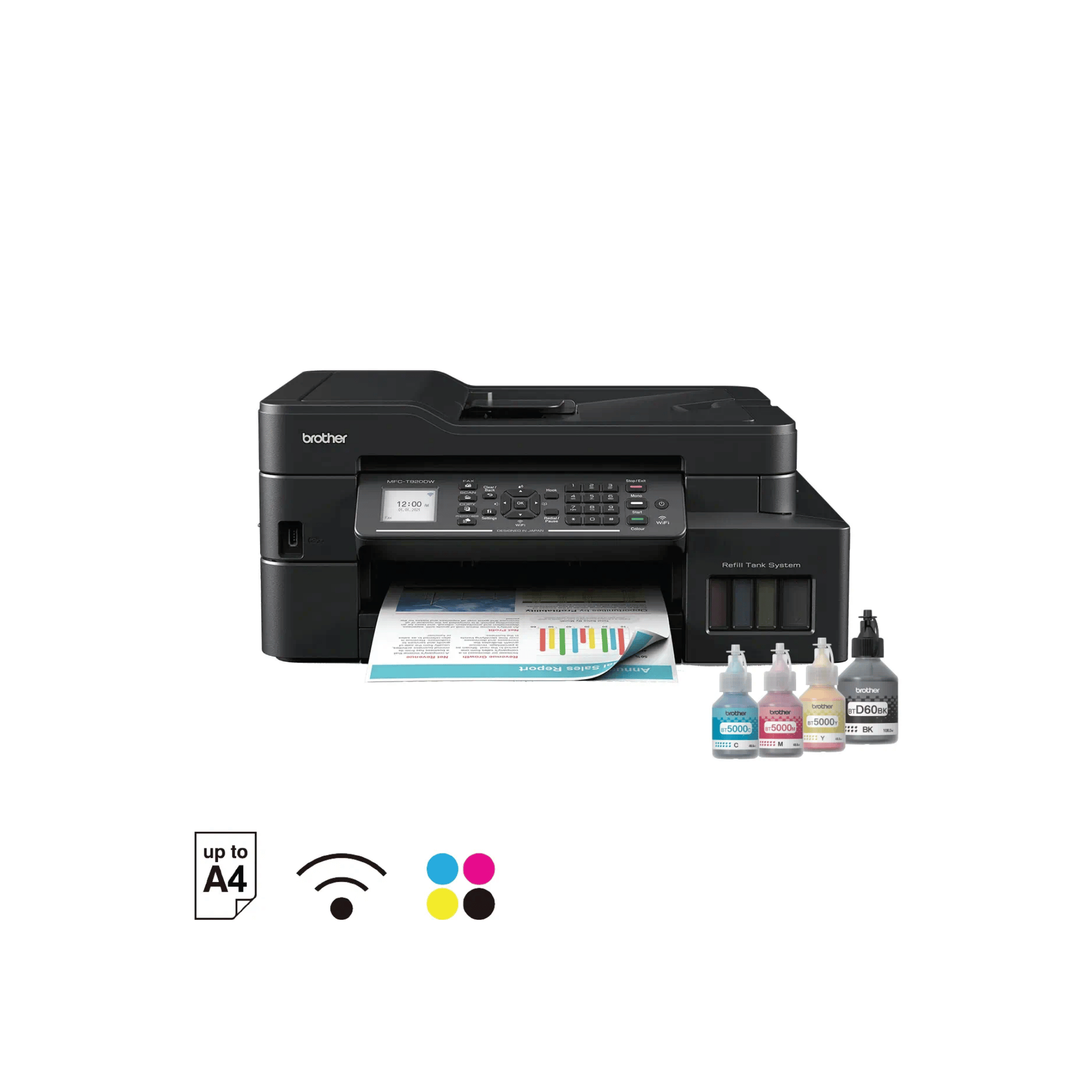 Brother MFC-T920DW All-in-One Ink Tank Printer
