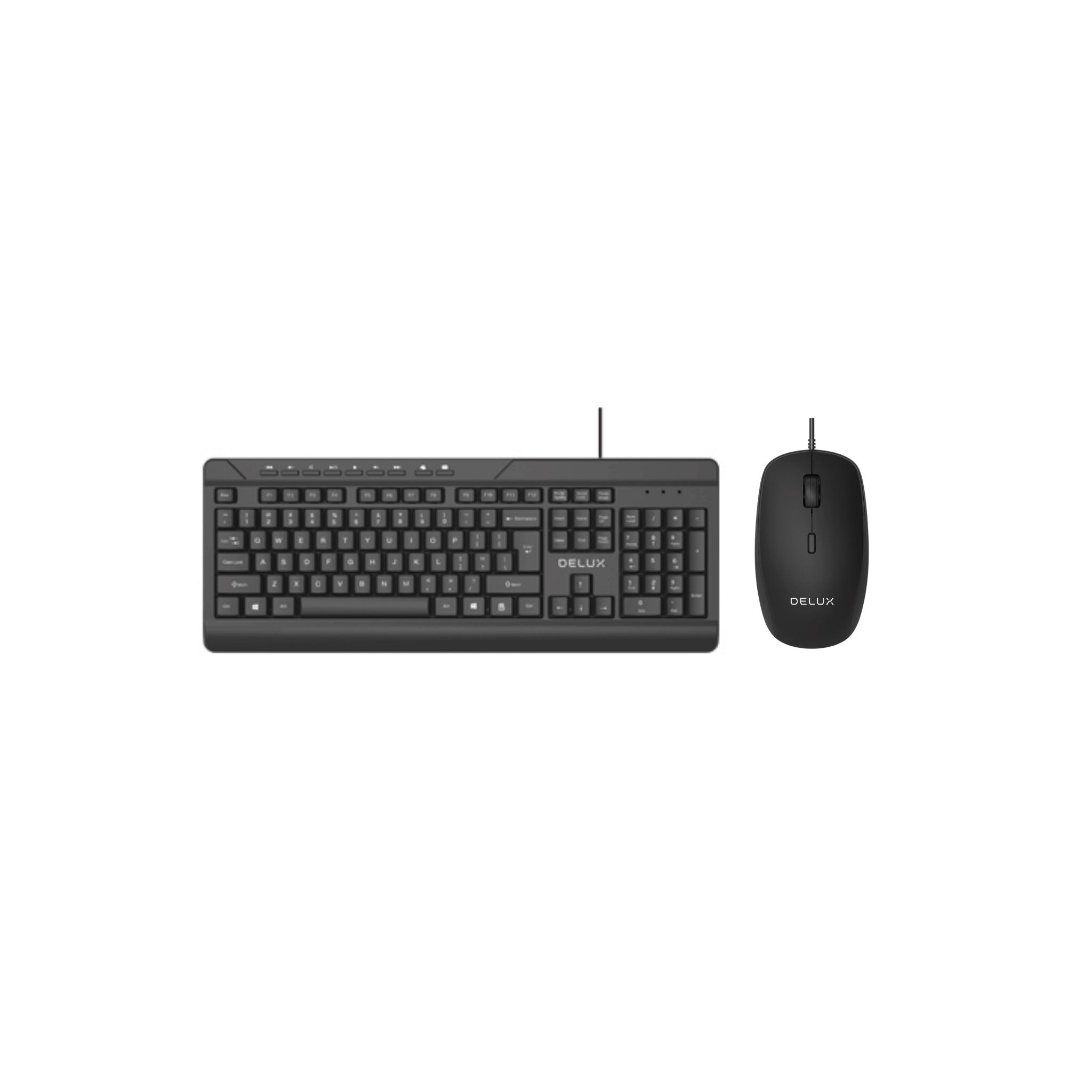 Delux K7010 + M355 Office Keyboard and Mouse