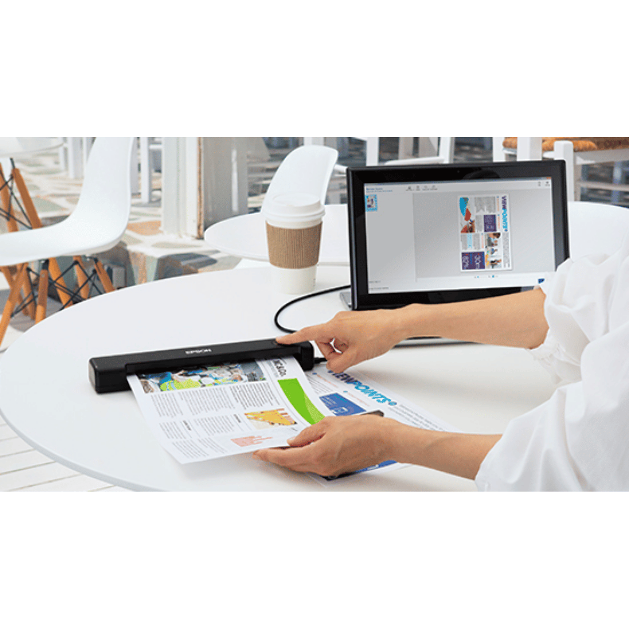 Epson Workforce ES-50 Portable Color Document Scanner