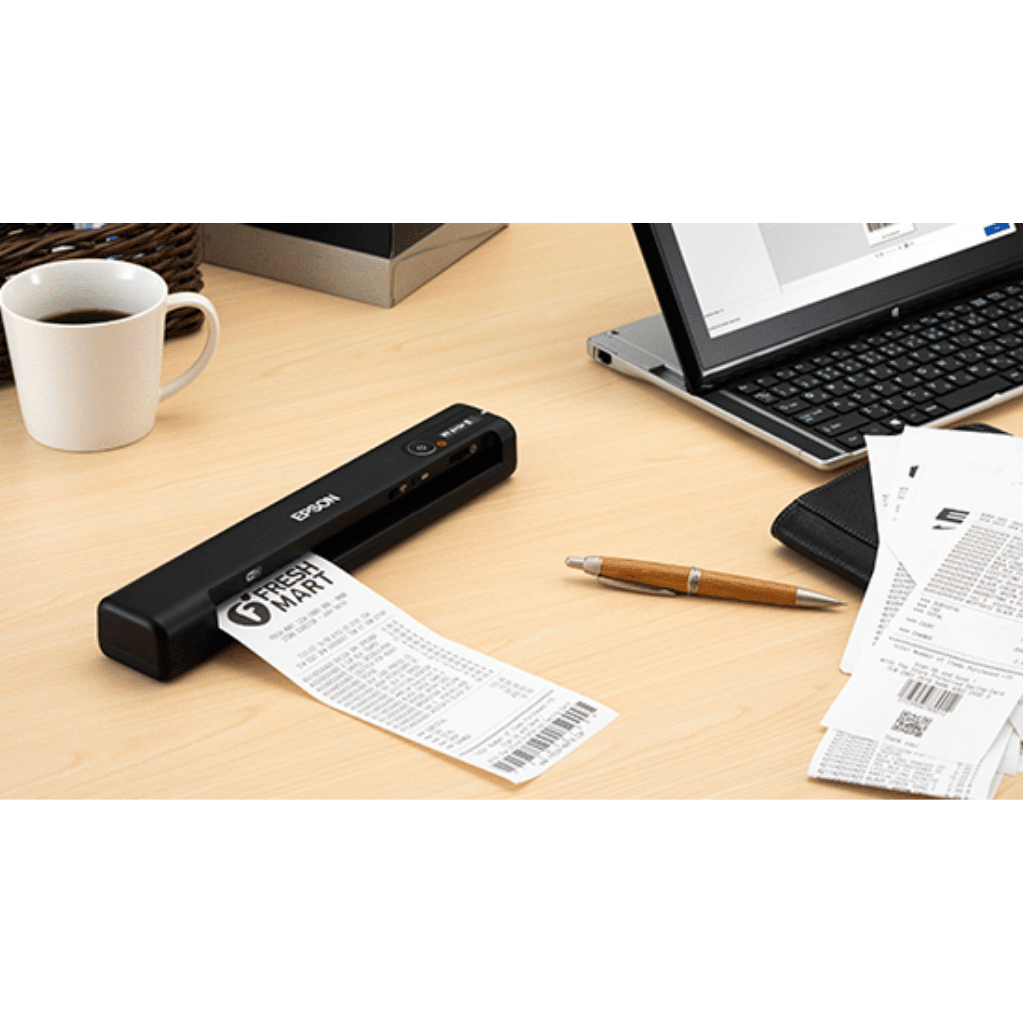 Epson Workforce ES-60W Wireless Portable Color Document Scanner