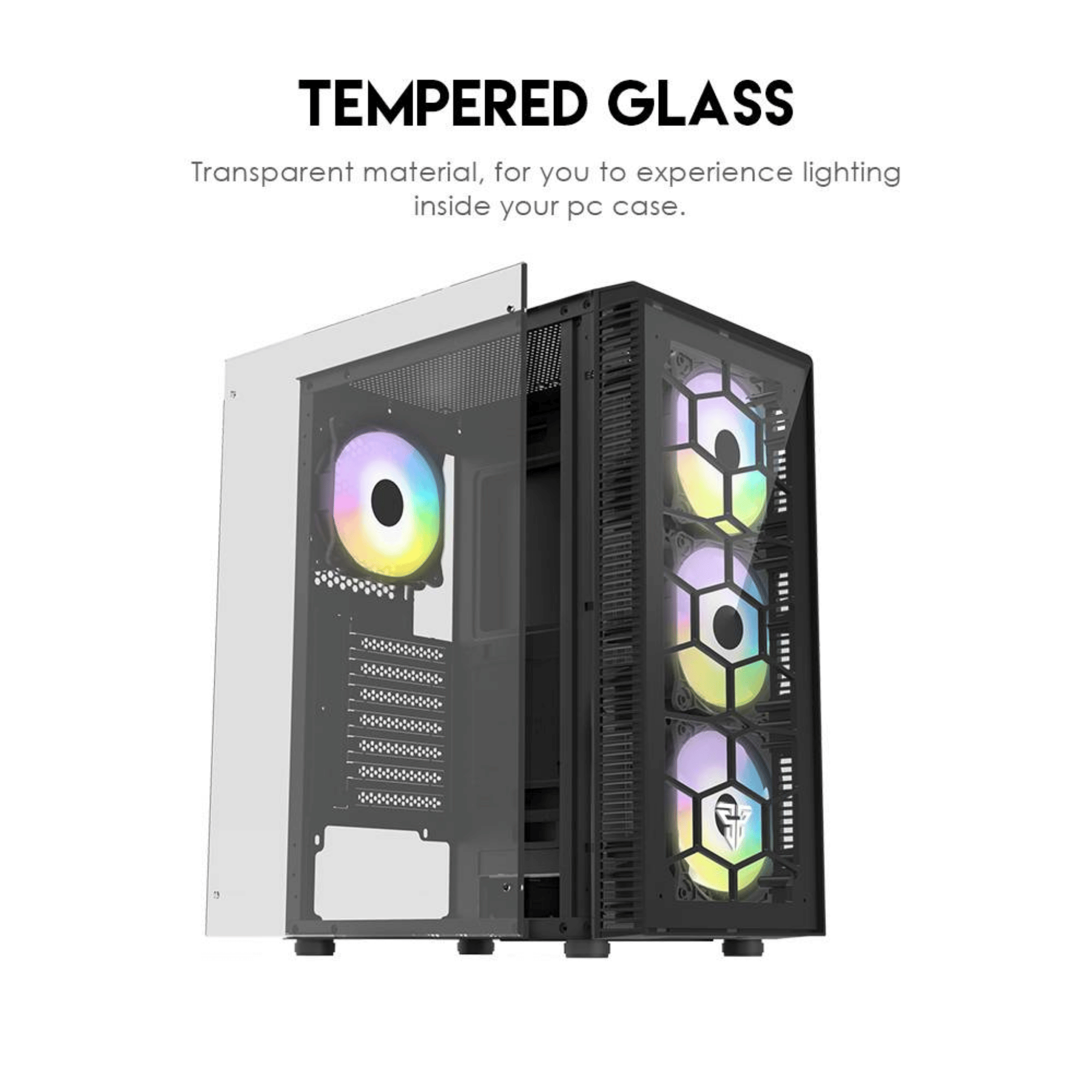 Fantech Hexa CG73 Mid Tower Case