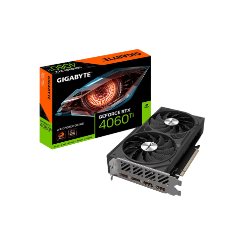 Gigabyte RTX 4060 Ti Windforce OC 16GB Graphics Card GV-N406TWF2OC-16GD