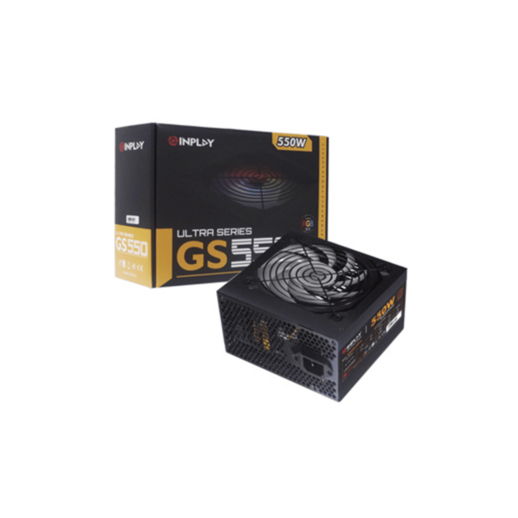 Inplay Ultra Series GS550 550W 80+ Bronze RGB PSU