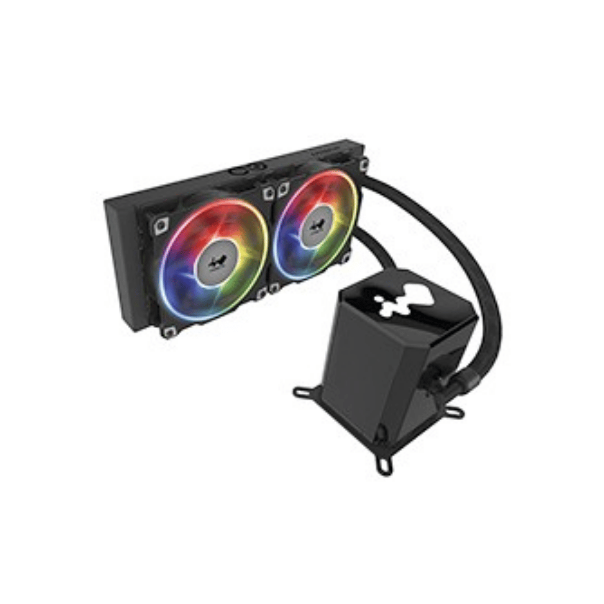 Inwin SR24 All-in-one Twin Turbines 240mm Liquid CPU Cooler  (IW-LC-SR24)