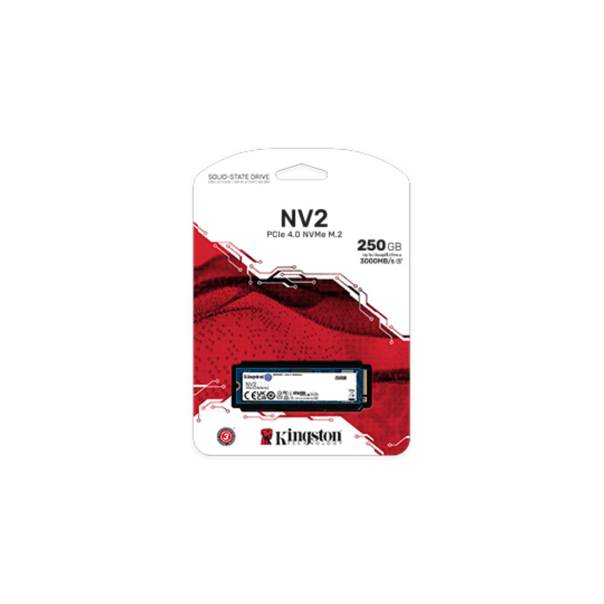 Kingston NV2 250gb PCIe 4.0 NVMe m.2 SSD