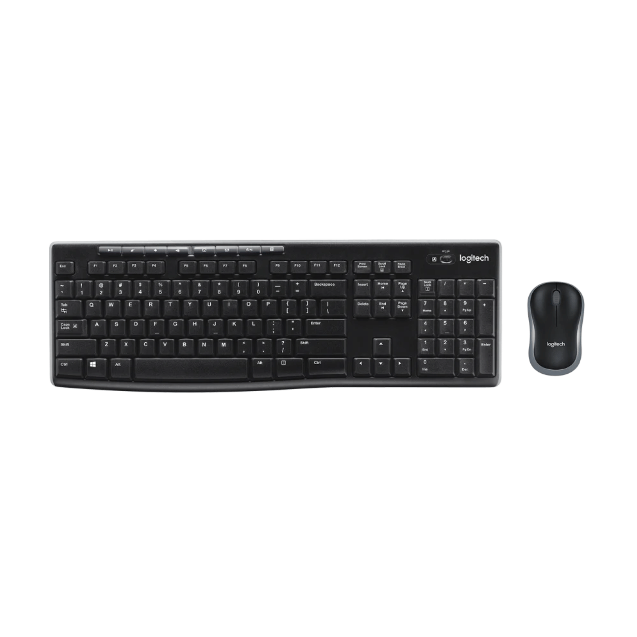 Logitech MK270R Full-size Wireless Keyboard and Mouse