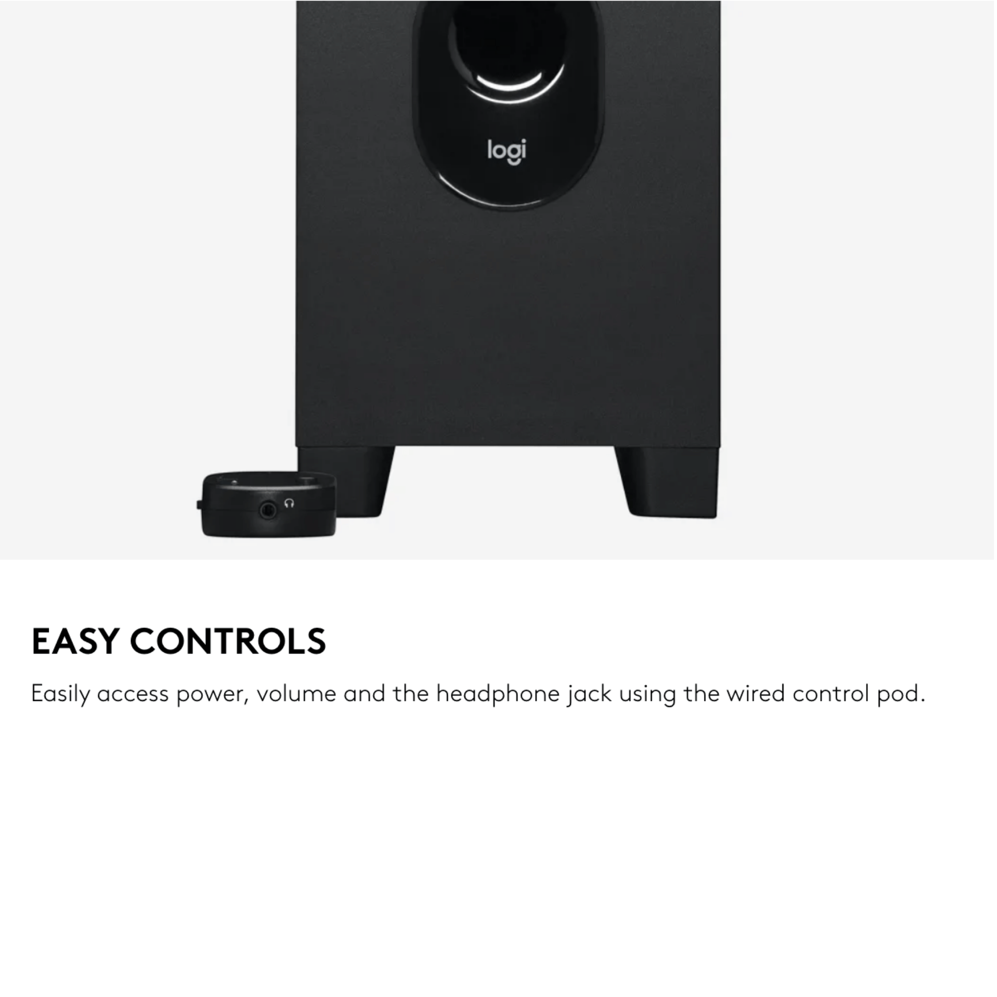 Logitech Z313 Rich Balanced Sound Speakers w/ Subwoofer