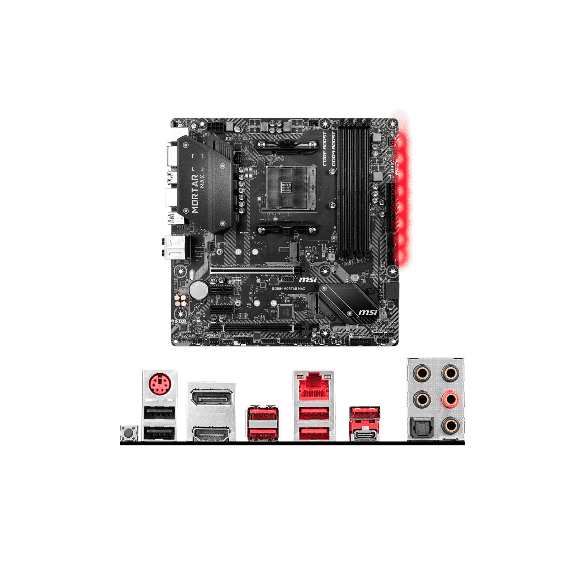 MSI B450M Pro-VDH Max AM4 m-ATX Motherboard