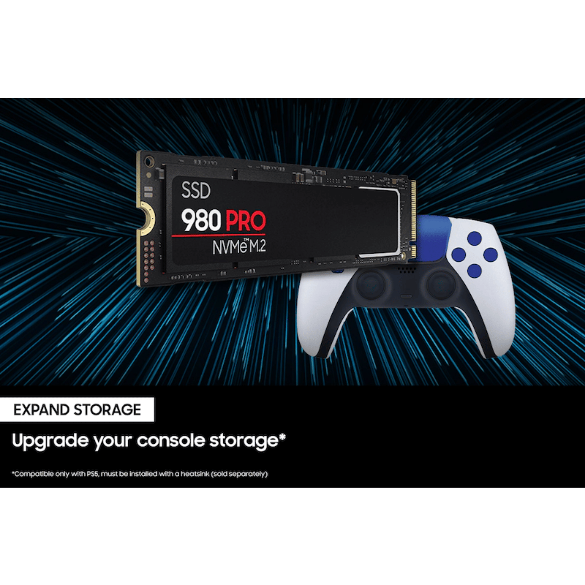 Samsung 980 Pro 500gb PCIe 4.0 NVMe m.2 SSD